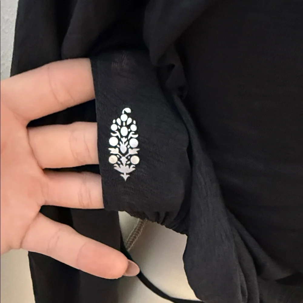 FP Movement by Free People Black Crop Top - Picture 2 of 6